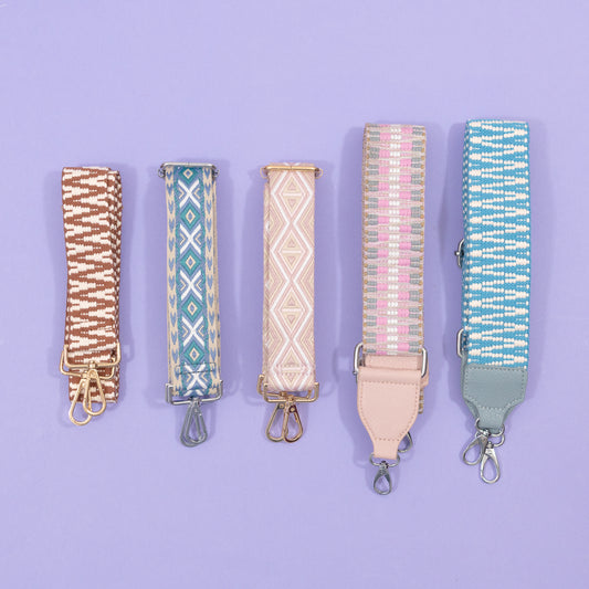Sample - Pattern Coloured Bag Straps