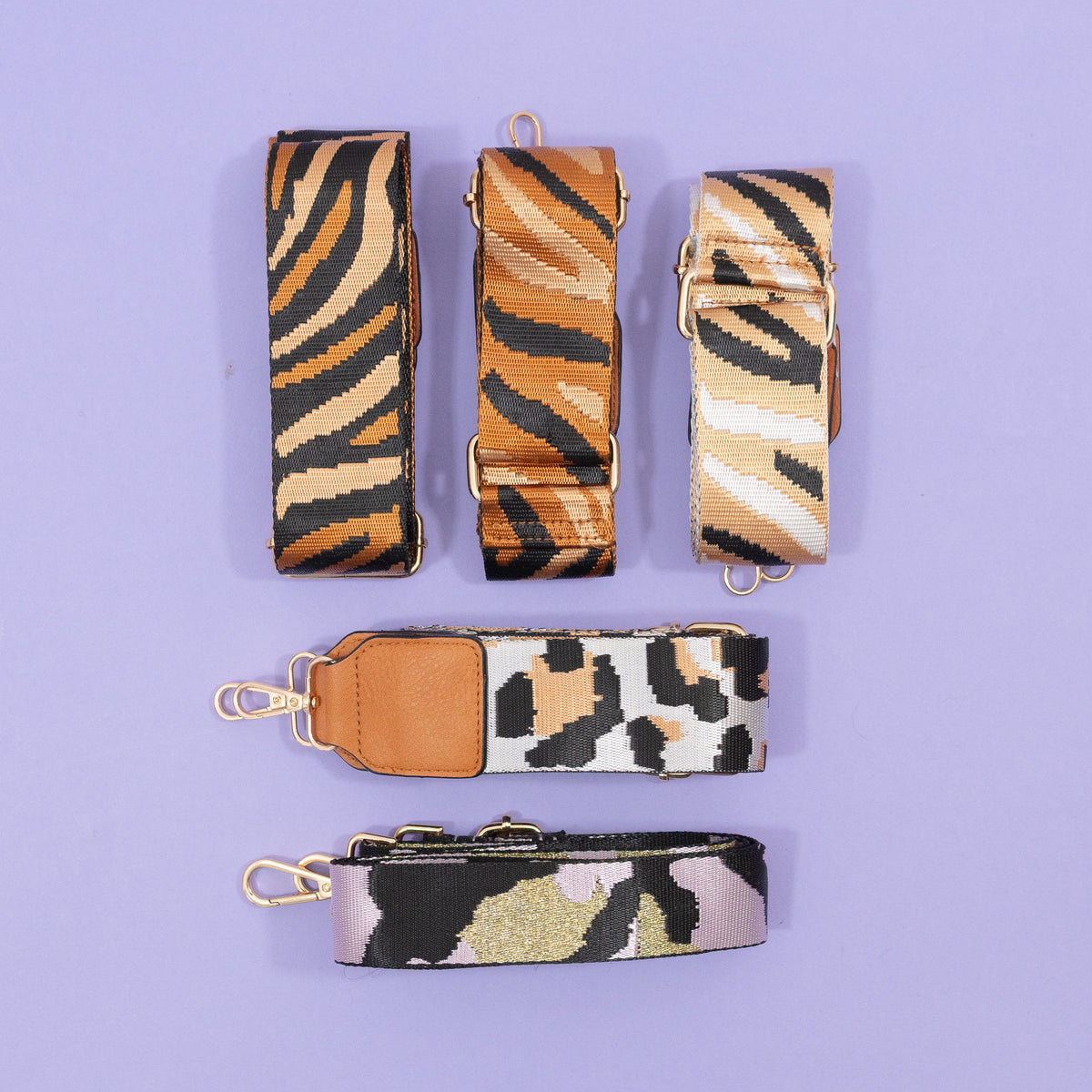 Sample - Pattern Brown Bag Straps