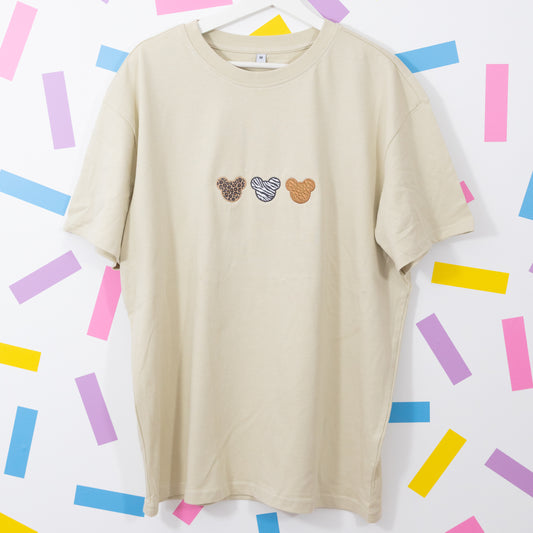 Sample - Animal Kingdom Mickey Oversize Tee - Sand