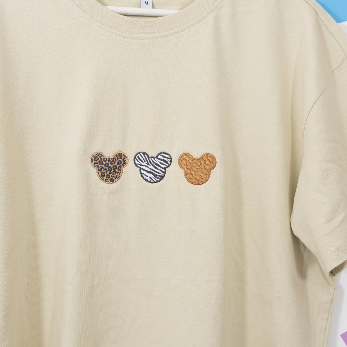 Sample - Animal Kingdom Mickey Oversize Tee - Sand