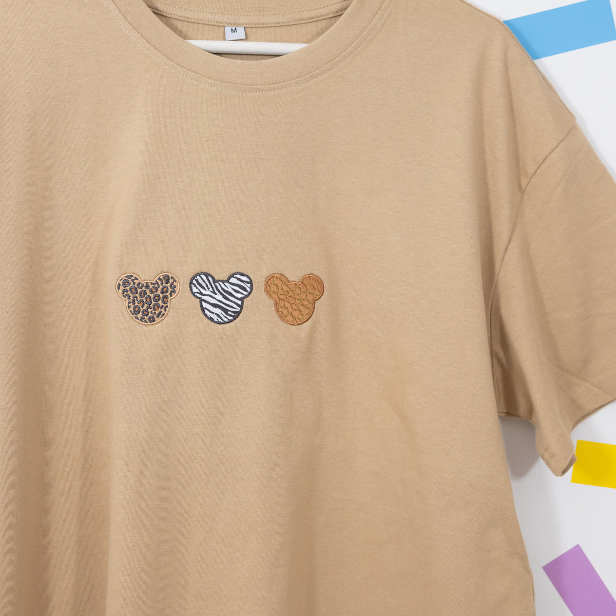 Sample - Animal Kingdom Mickey Oversize Tee - Beige