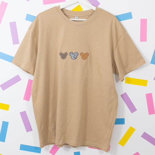 Sample - Animal Kingdom Mickey Oversize Tee - Beige