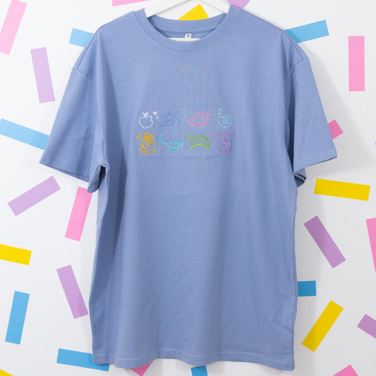 Sample - Princess Oversize Tee - Blue