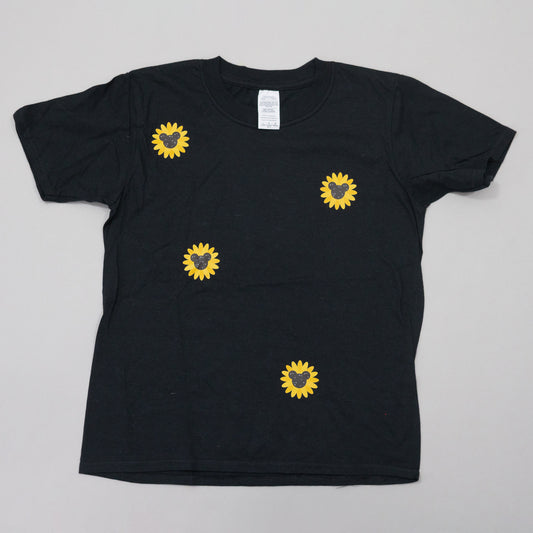 Sample - Mickey Sunflower Black Tee - 9/11 Years