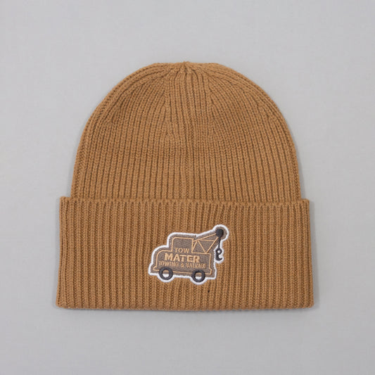 Cars Tow Mater Embroidered Brown Beanie