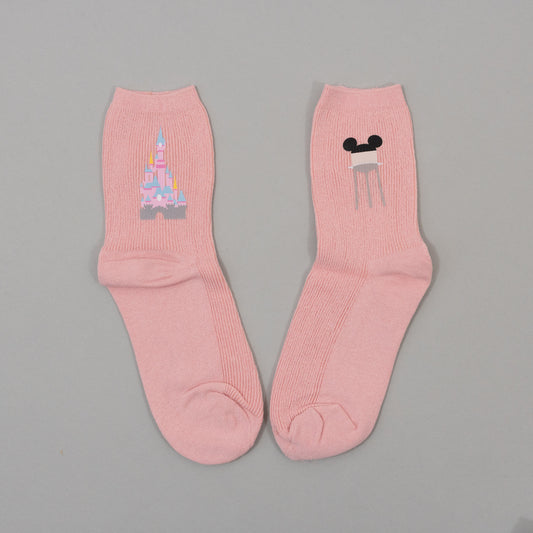 Sample - DLP Pink Socks - 4/7UK