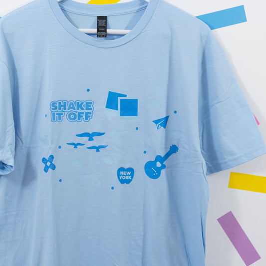 Sample - Taylor Swift 1989 Unisex T-Shirt - Light Blue