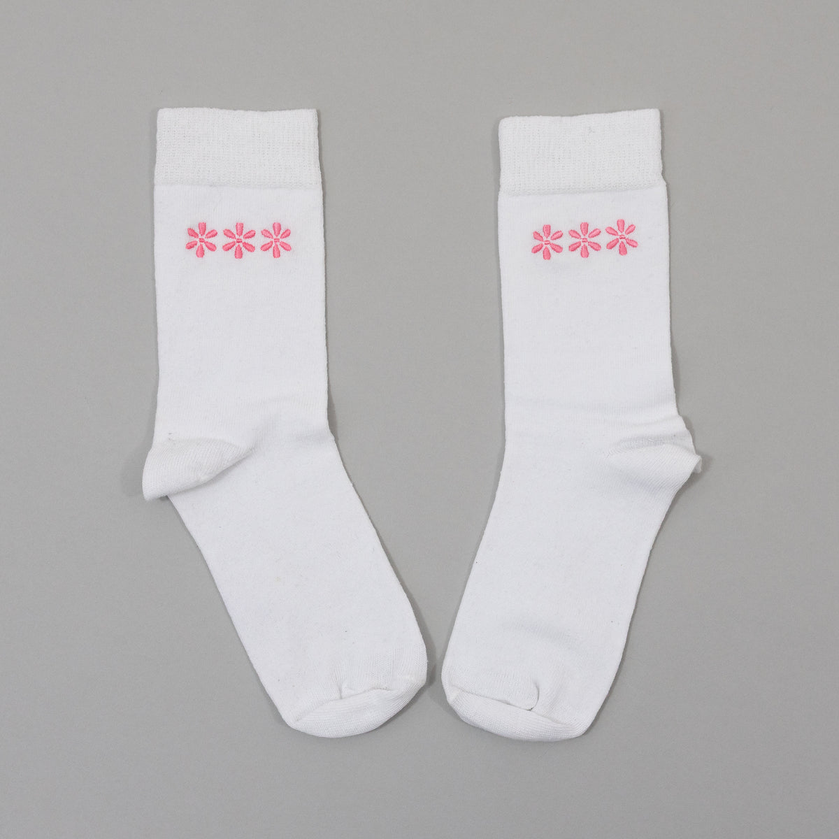 Sample - Boo Monsters Inc White Socks - 4/7UK