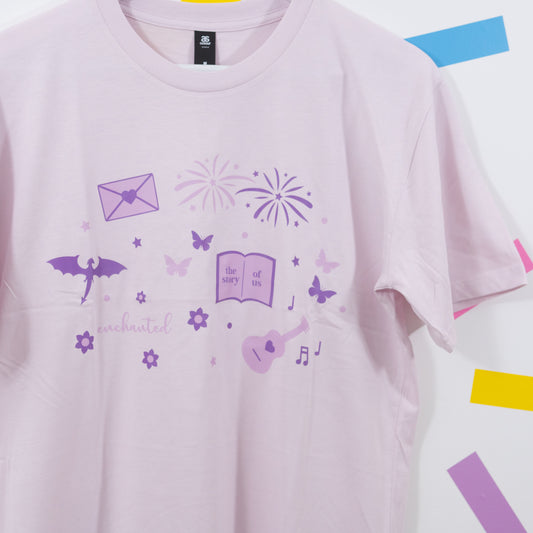 Sample - Taylor Swift Speak Now Light Purple Unisex T-Shirt - Medium