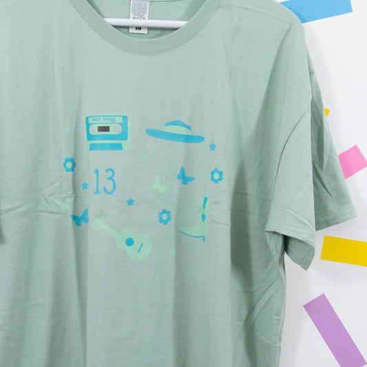 Sample - Taylor Swift Debut Green Unisex T-Shirt