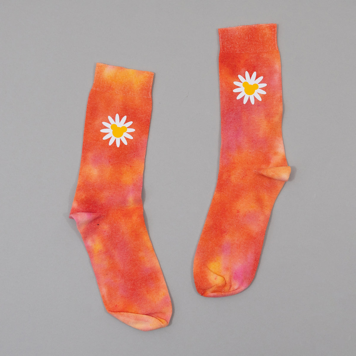 Sample - Mickey Daisy Tie Dye Socks - 4/7UK
