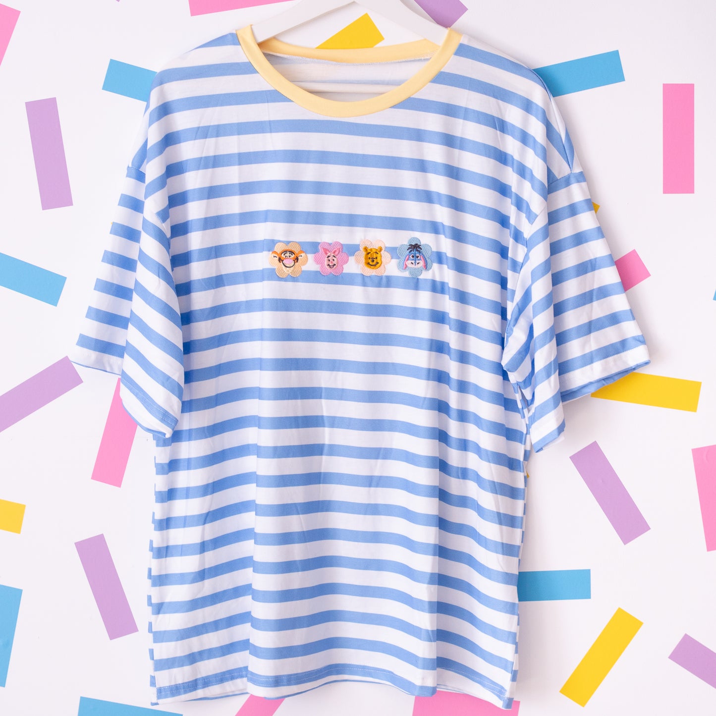 Winnie & Pals Embroidered Stripe Tee