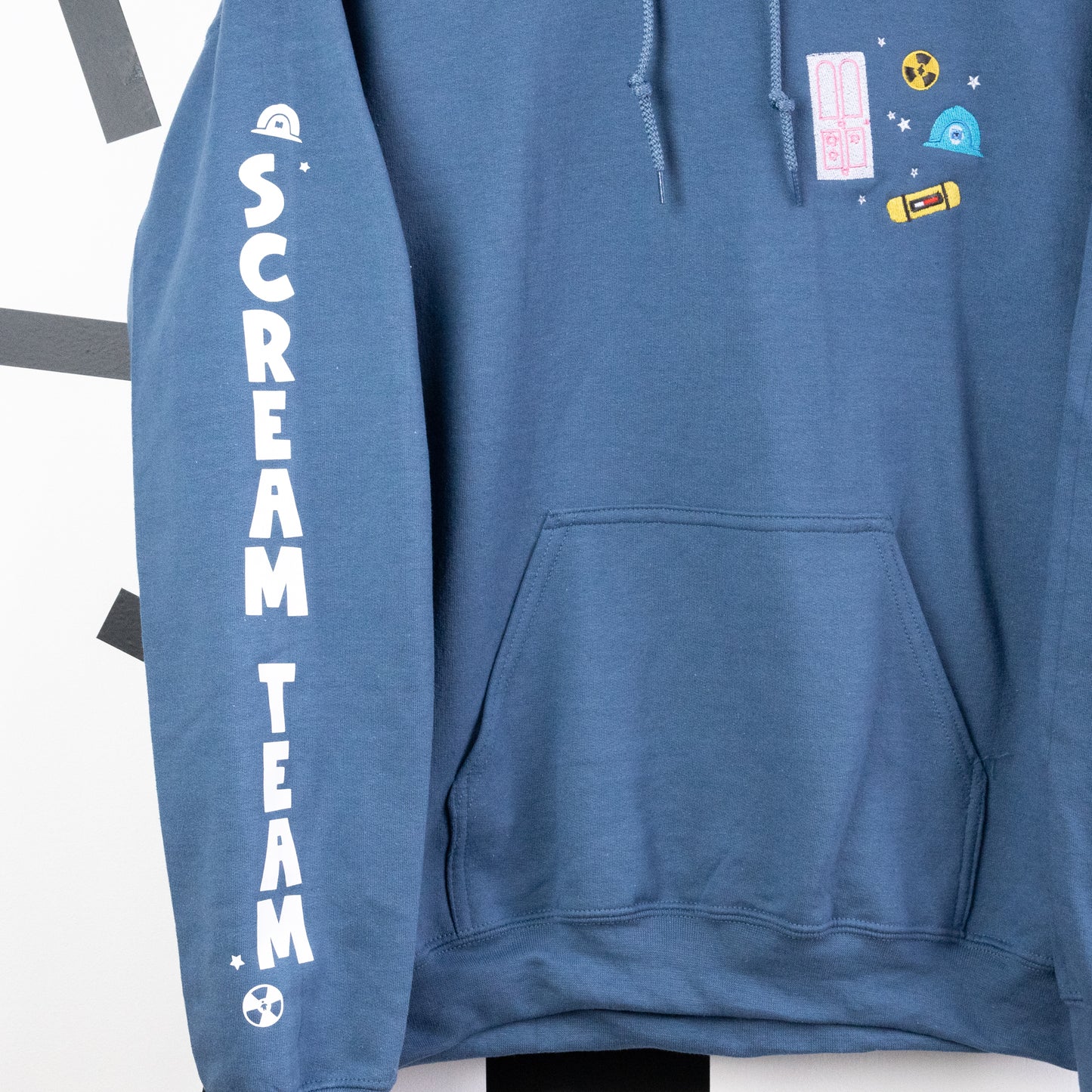 Monsters Embroidered Hoodie