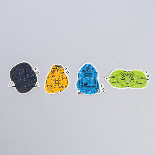 Star Wars Sparkly Vinyl Stickers
