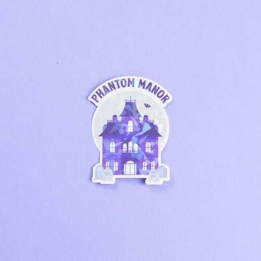 Phantom Manor Sparkly Vinyl Stickers