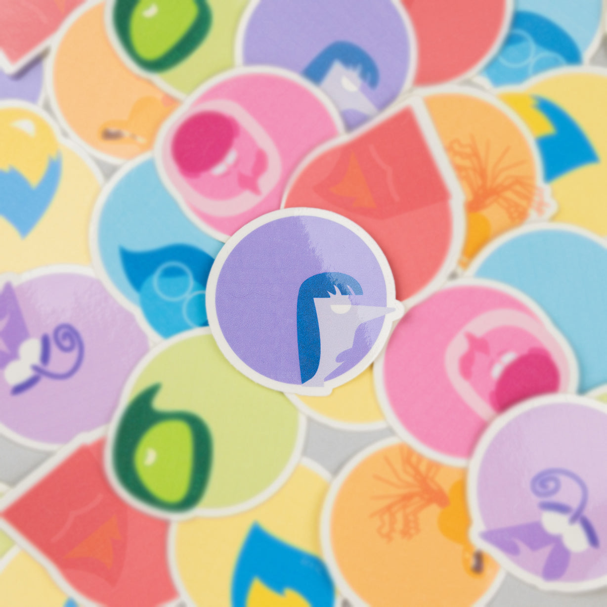 Inside out Vinyl Stickers