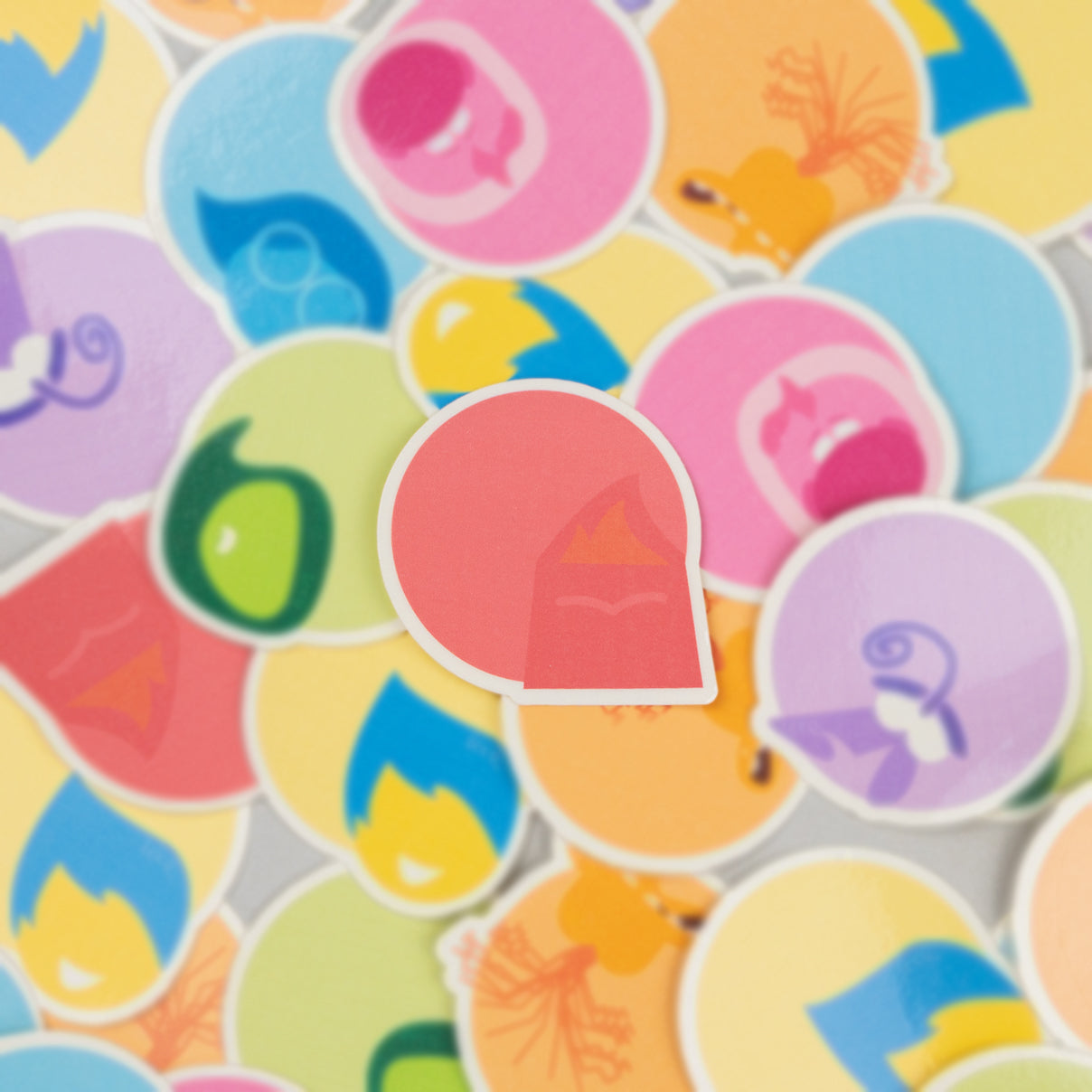 Inside out Vinyl Stickers