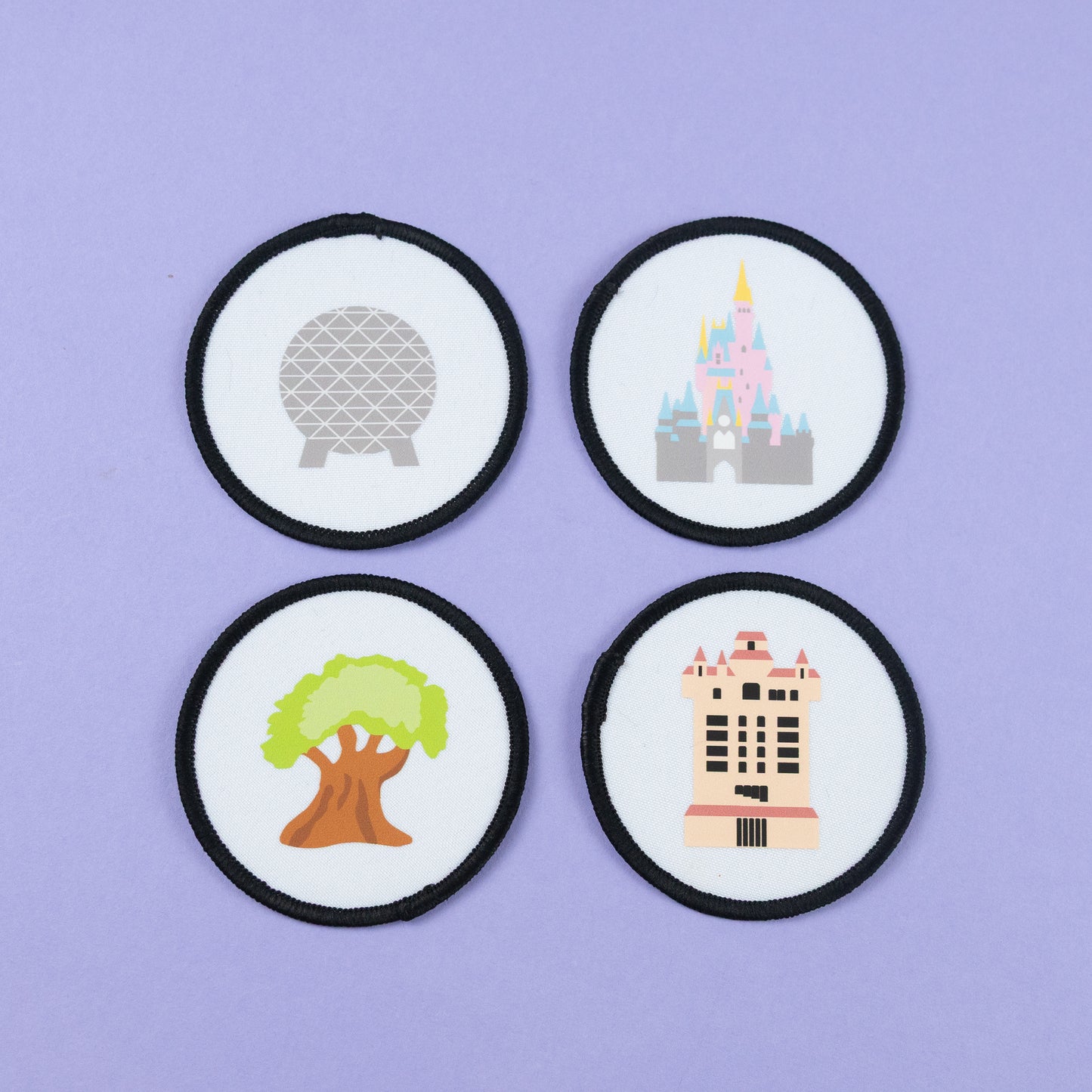 Walt Disney World Printed Patches