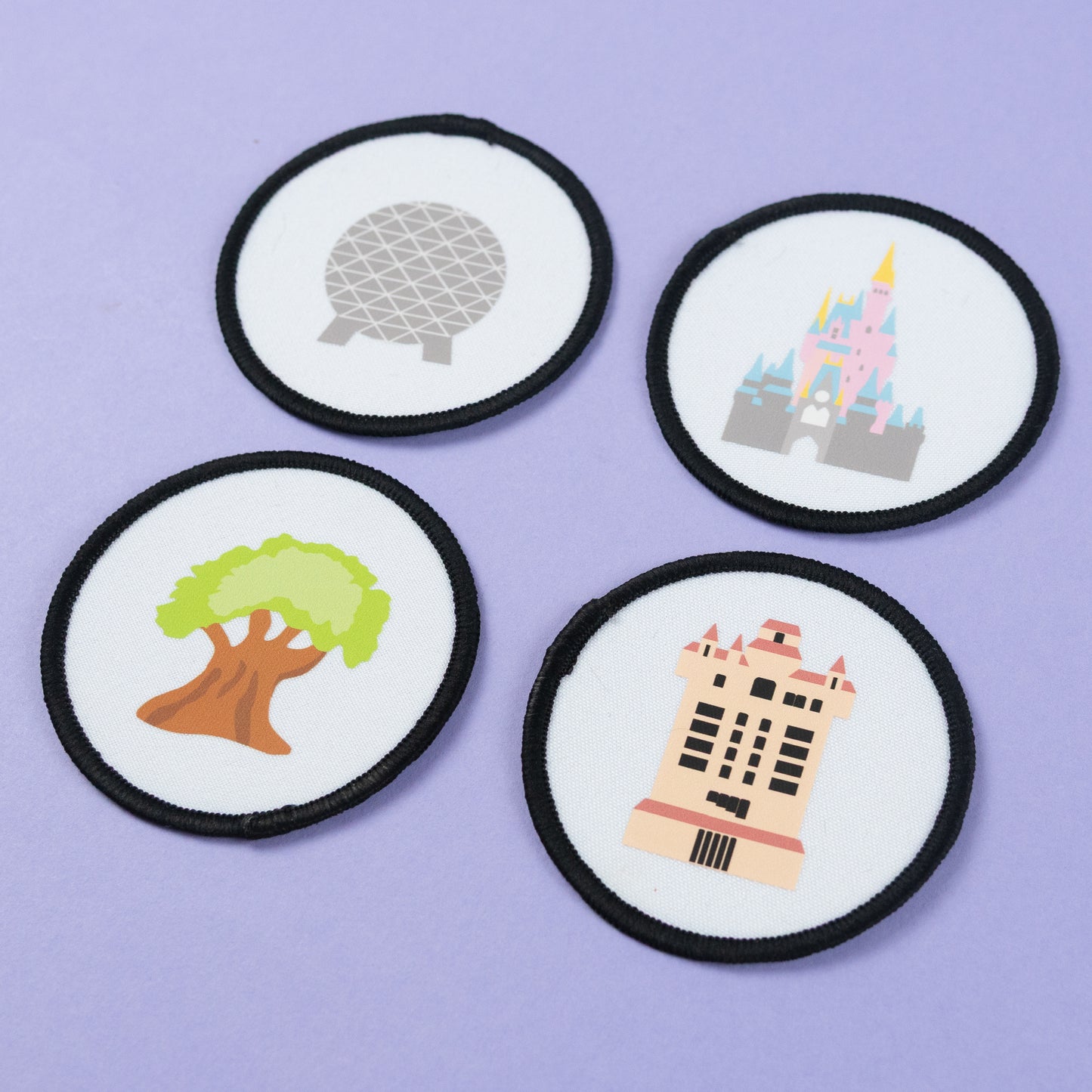 Walt Disney World Printed Patches
