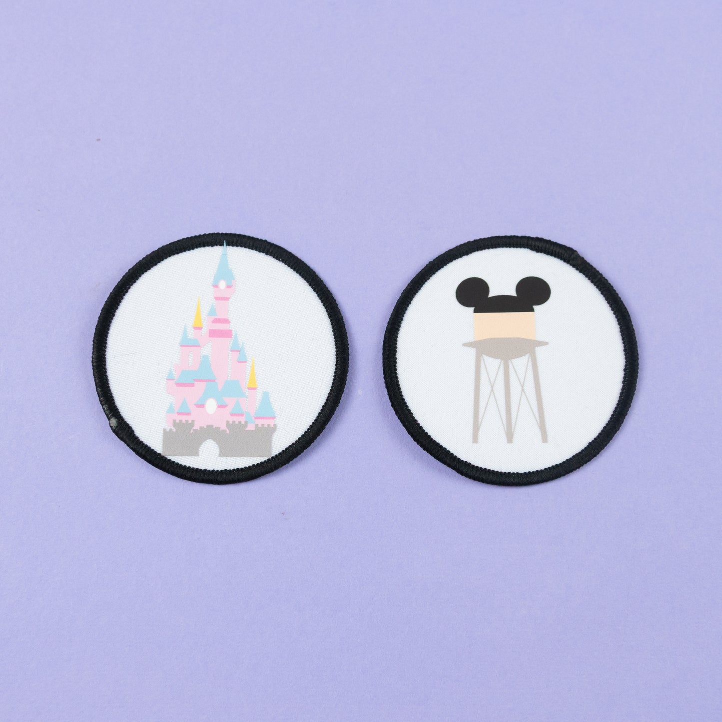 Disneyland Paris Printed Patches