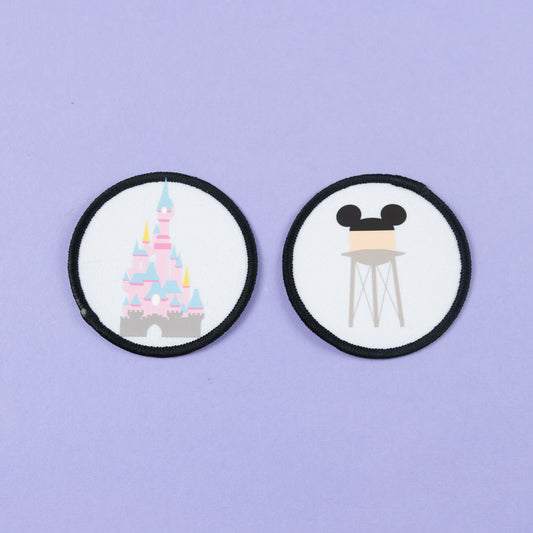 Disneyland Paris Printed Patches