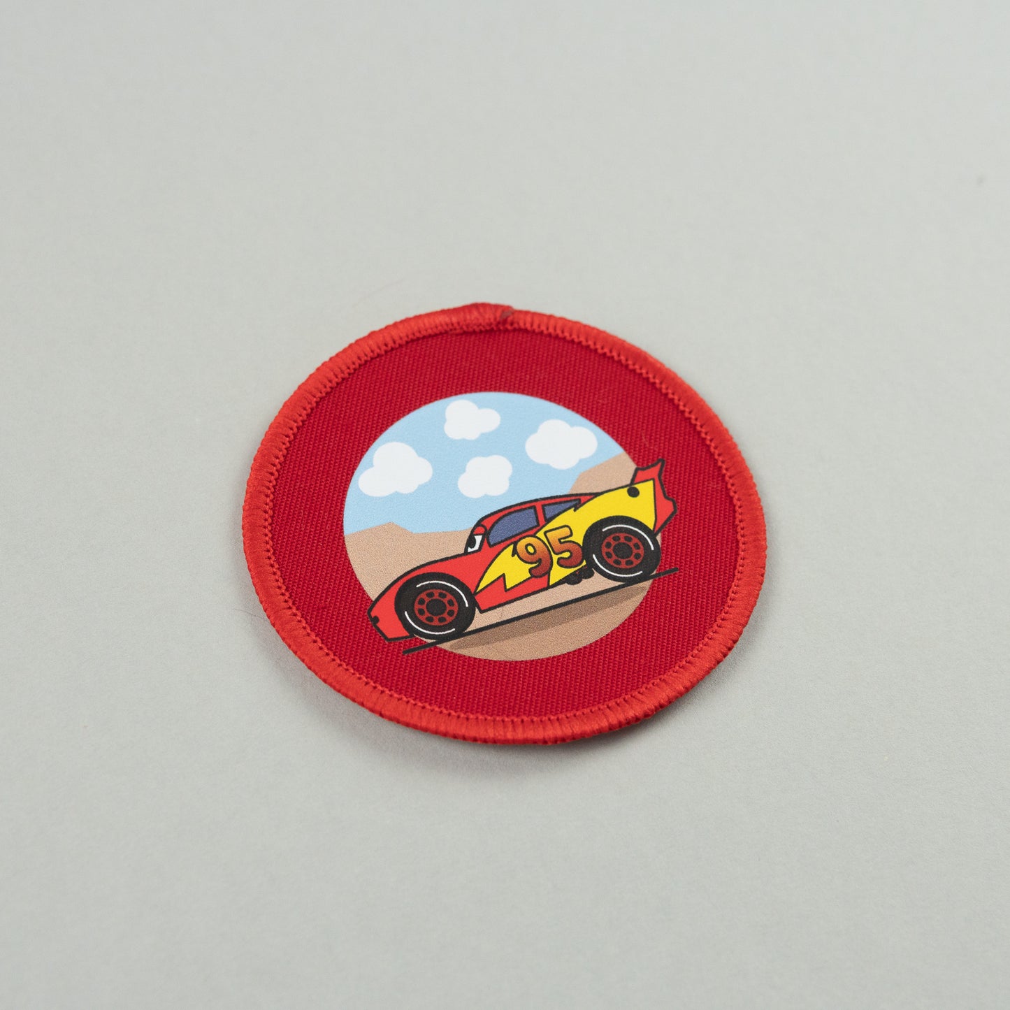 Cars McQueen Printed Patches