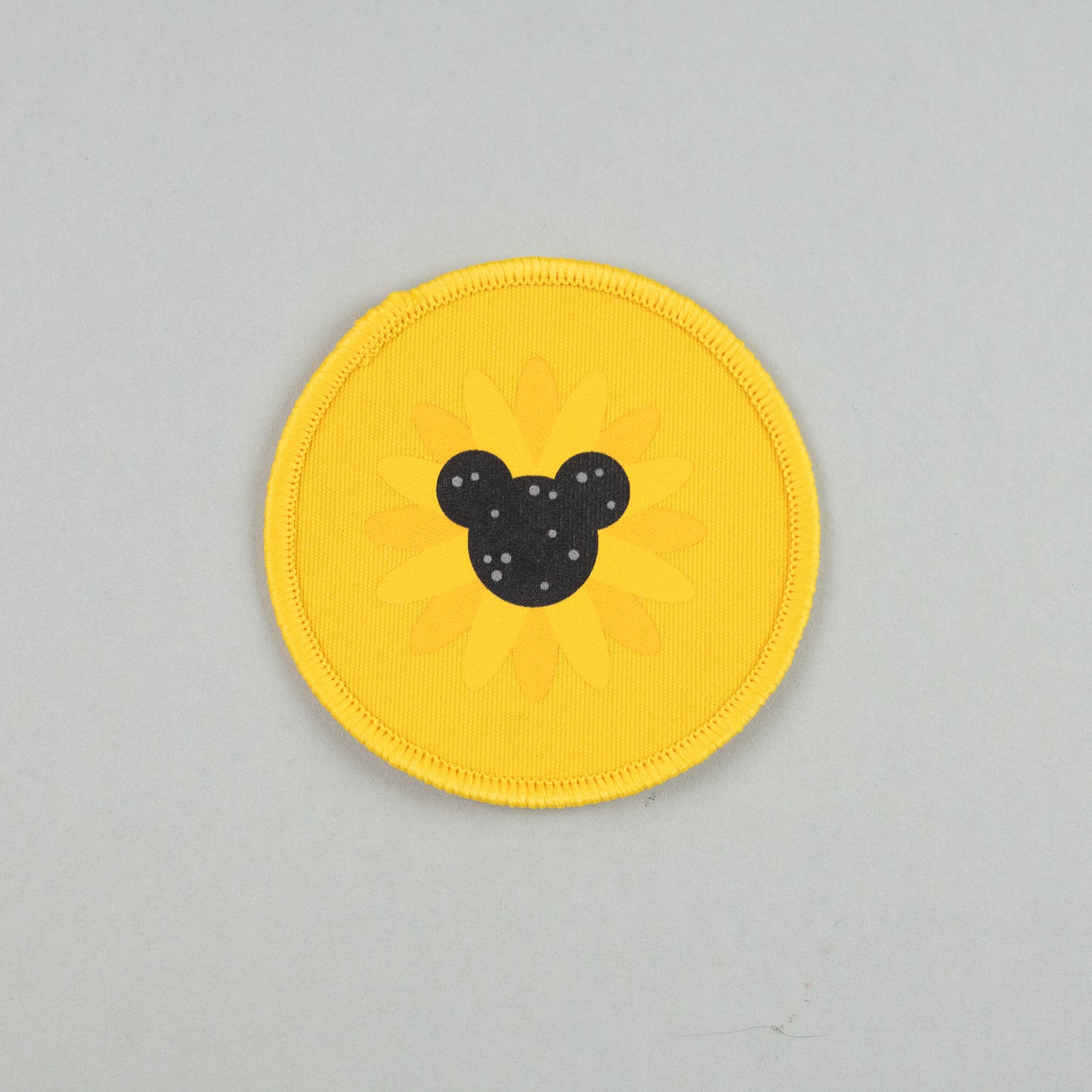 Mickey Sunflower Printed Patches