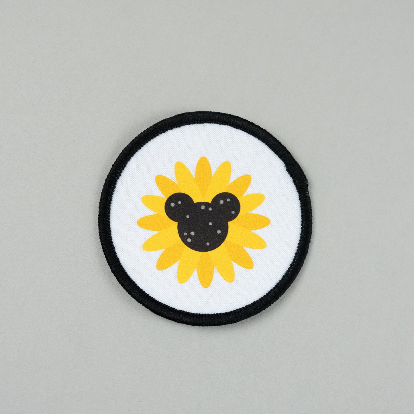 Mickey Sunflower Printed Patches