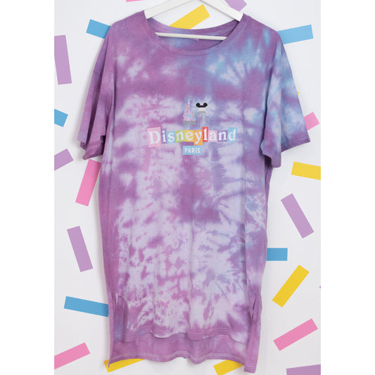 Sample - DLP Printed Tie Dye Tee Dress