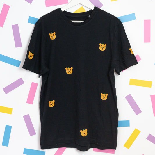 Sample - Winnie Pumpkin Pattern Printed T-Shirt