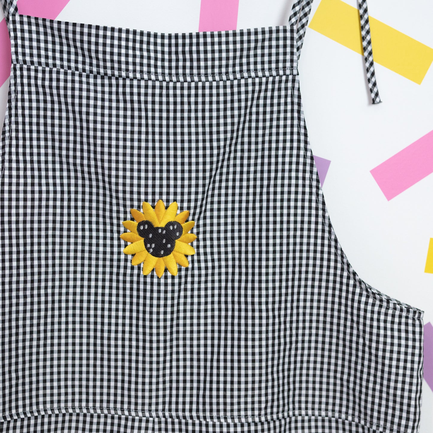 Sample - Mickey's Sunflower Gingham Dungarees
