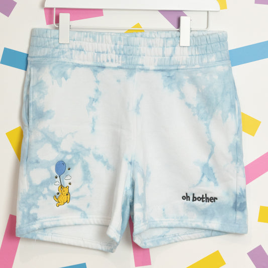 Sample - Winnie Blue Tie Dye Shorts