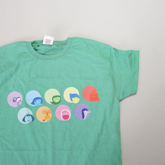 Sample - Inside Out Green T-Shirt - Kids 7/8Years