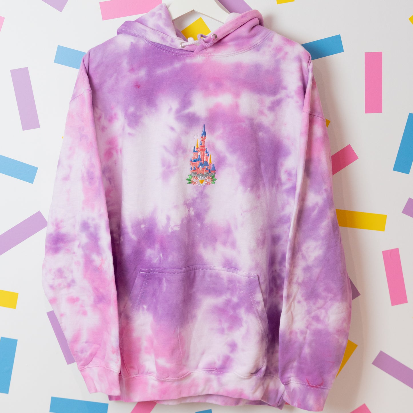 Sample - DLP Castle Pink/Purple Tie Dye Hoodie
