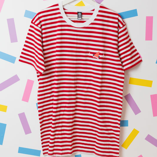 Sample - Mickey Stripe Christmas T-Shirt