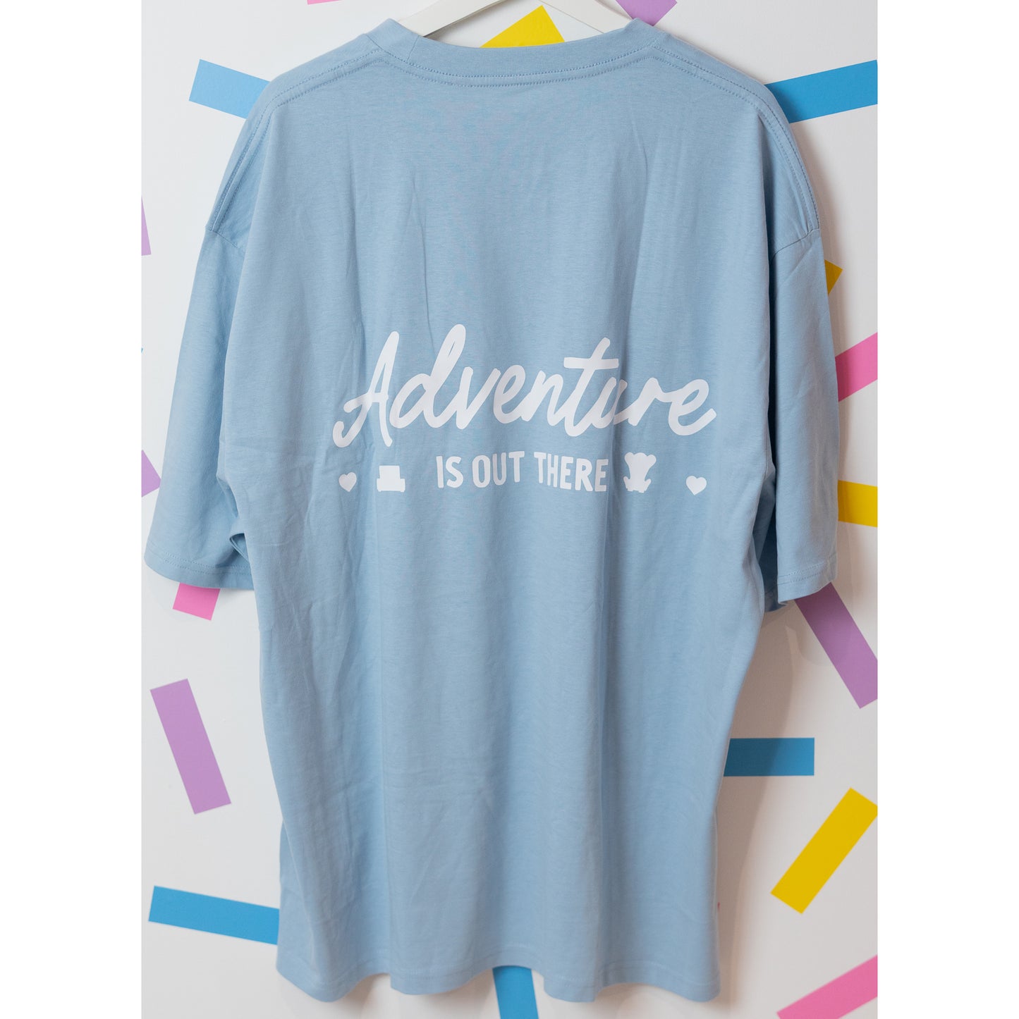 Sample - Up Oversize Tee Blue