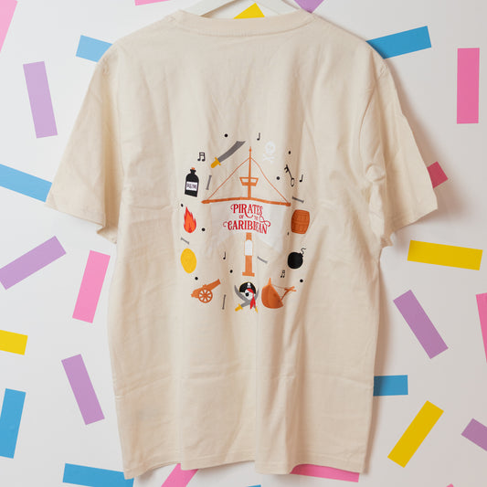 Sample - Pirates Natural T-Shirt