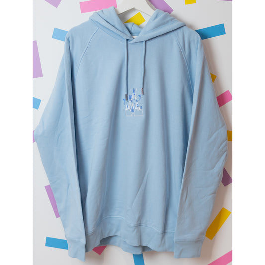 Sample - WDW Castle Light Blue Hoodie - XL
