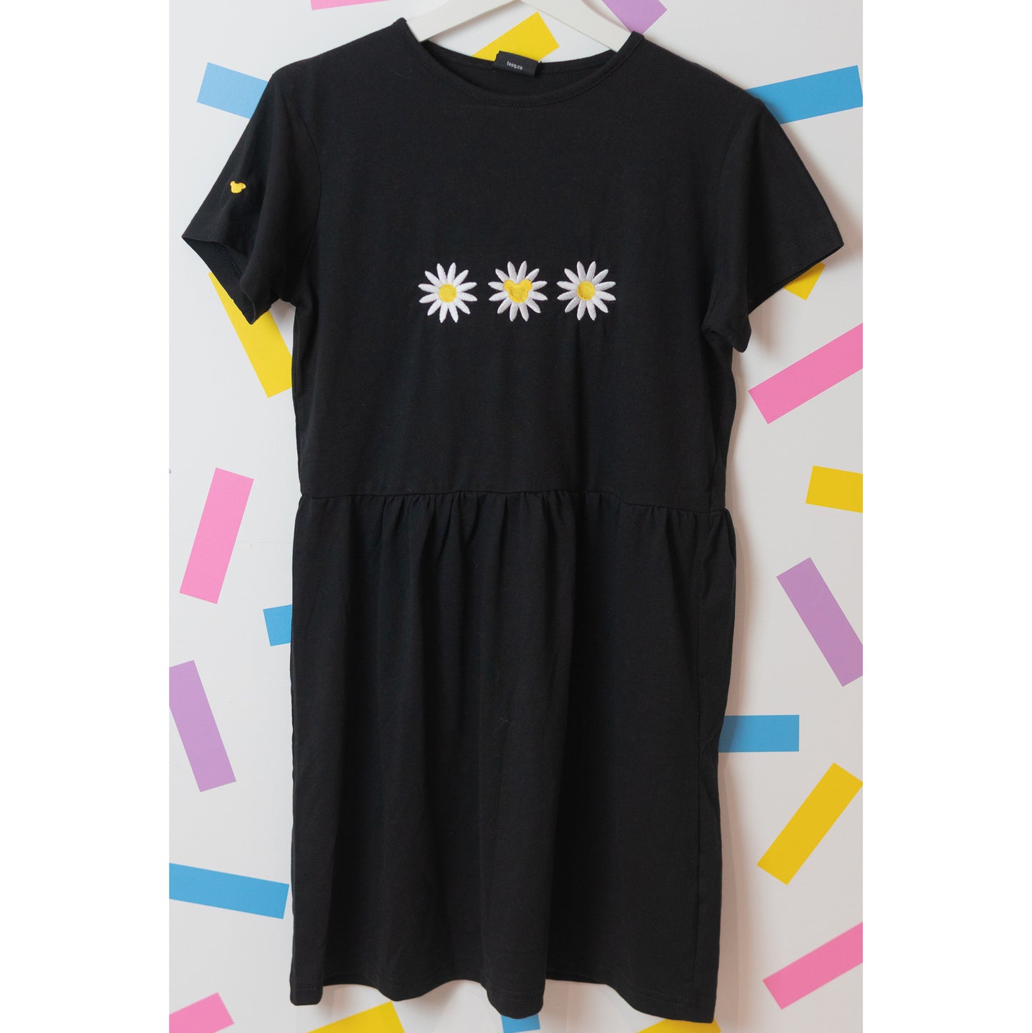 Sample - Mickey Daisy Black Dress