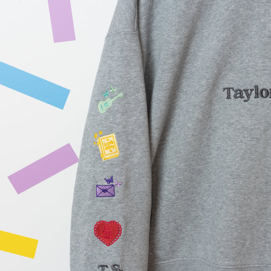 Taylor Swift Grey Women's Jumper - New