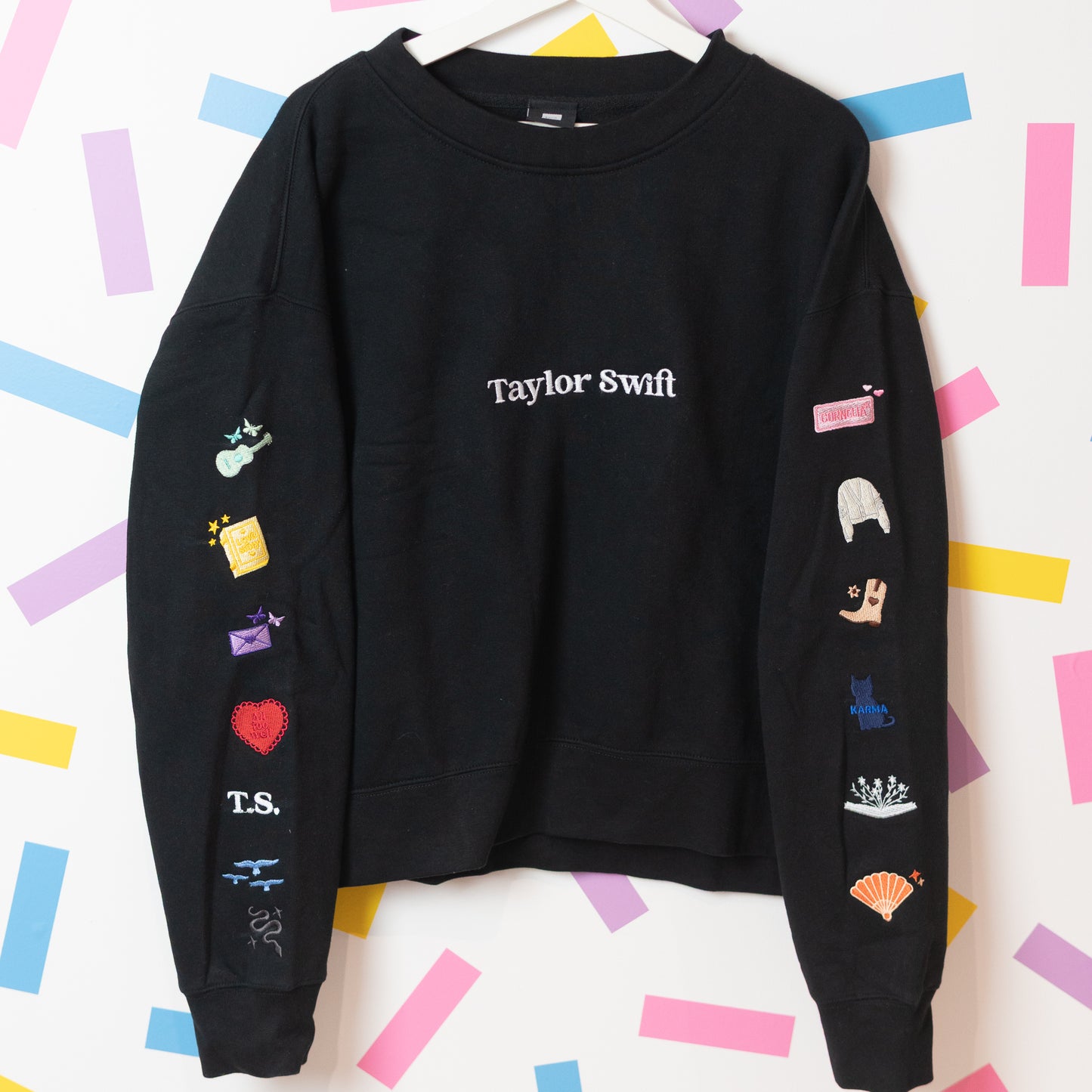 Taylor Swift Black Women's Jumper - New