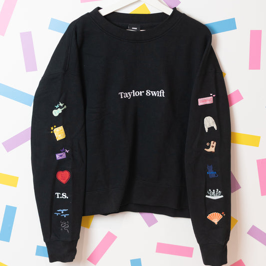 Taylor Swift Black Women's Jumper - New