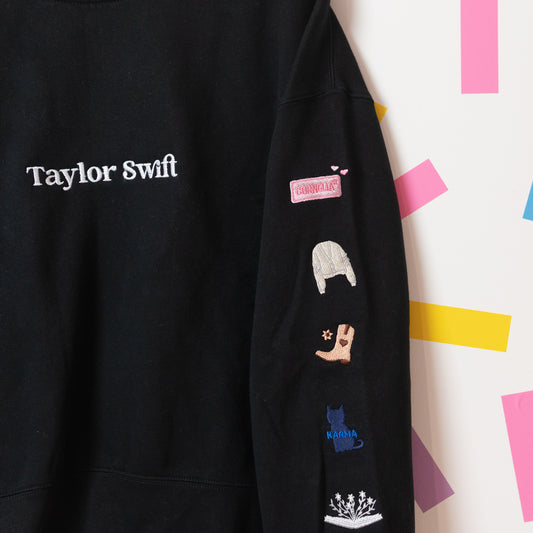 Taylor Swift Black Women's Jumper - New