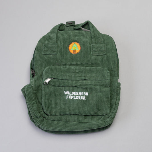 Wilderness Explorer Embroidered Cord Mini Backpack
