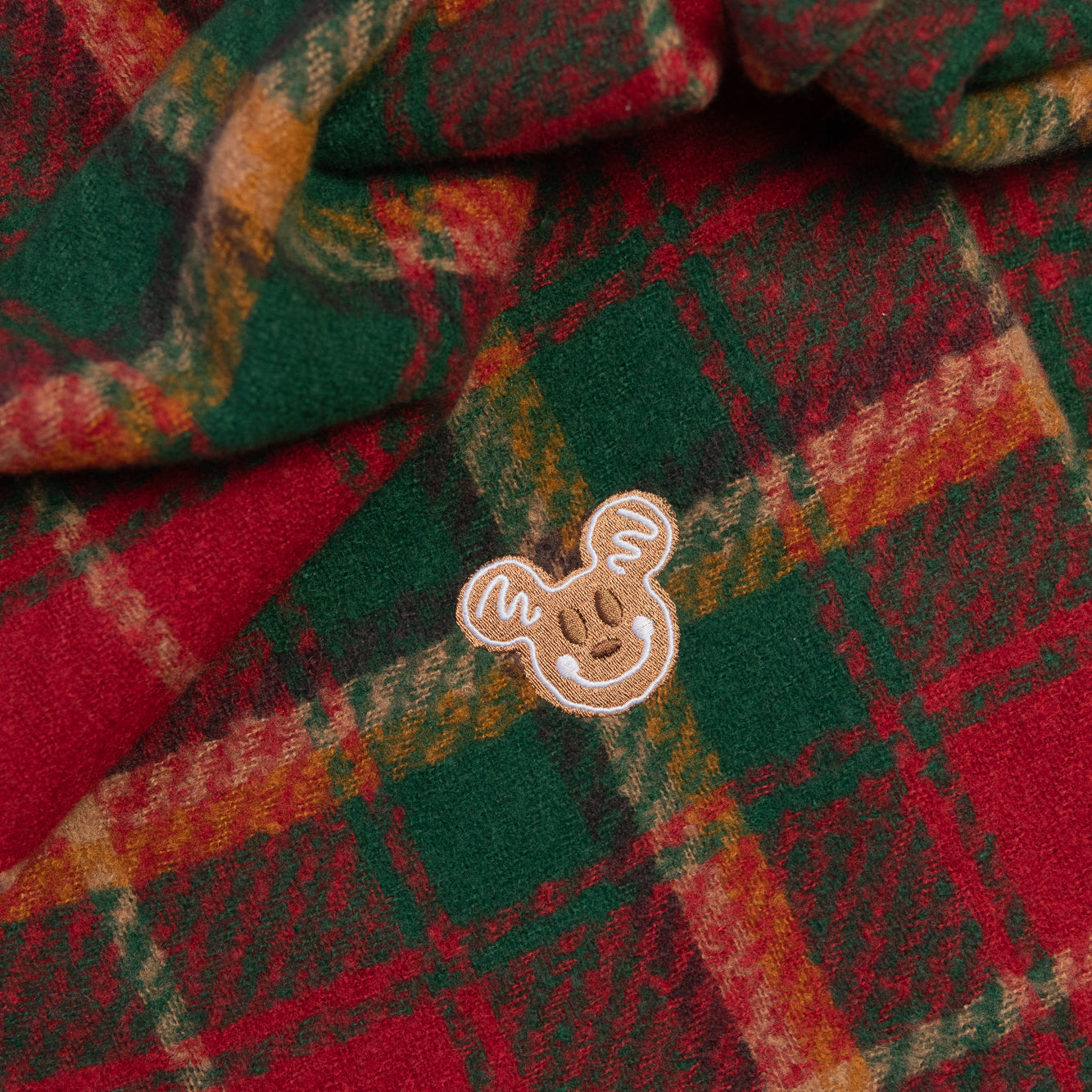 Mickey & Minnie Gingerbread Scarf