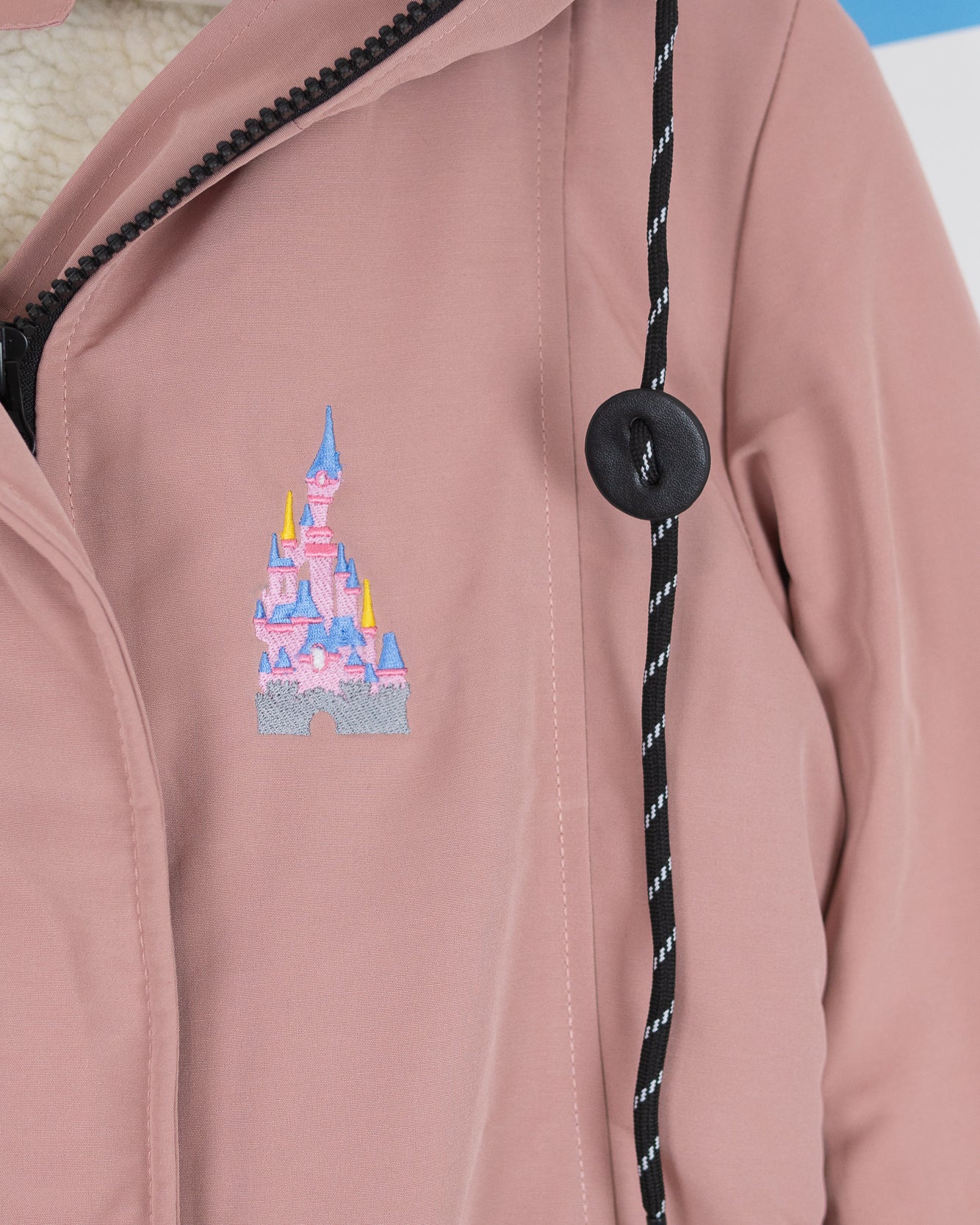 Disneyland Paris Embroidered Coat - Pink