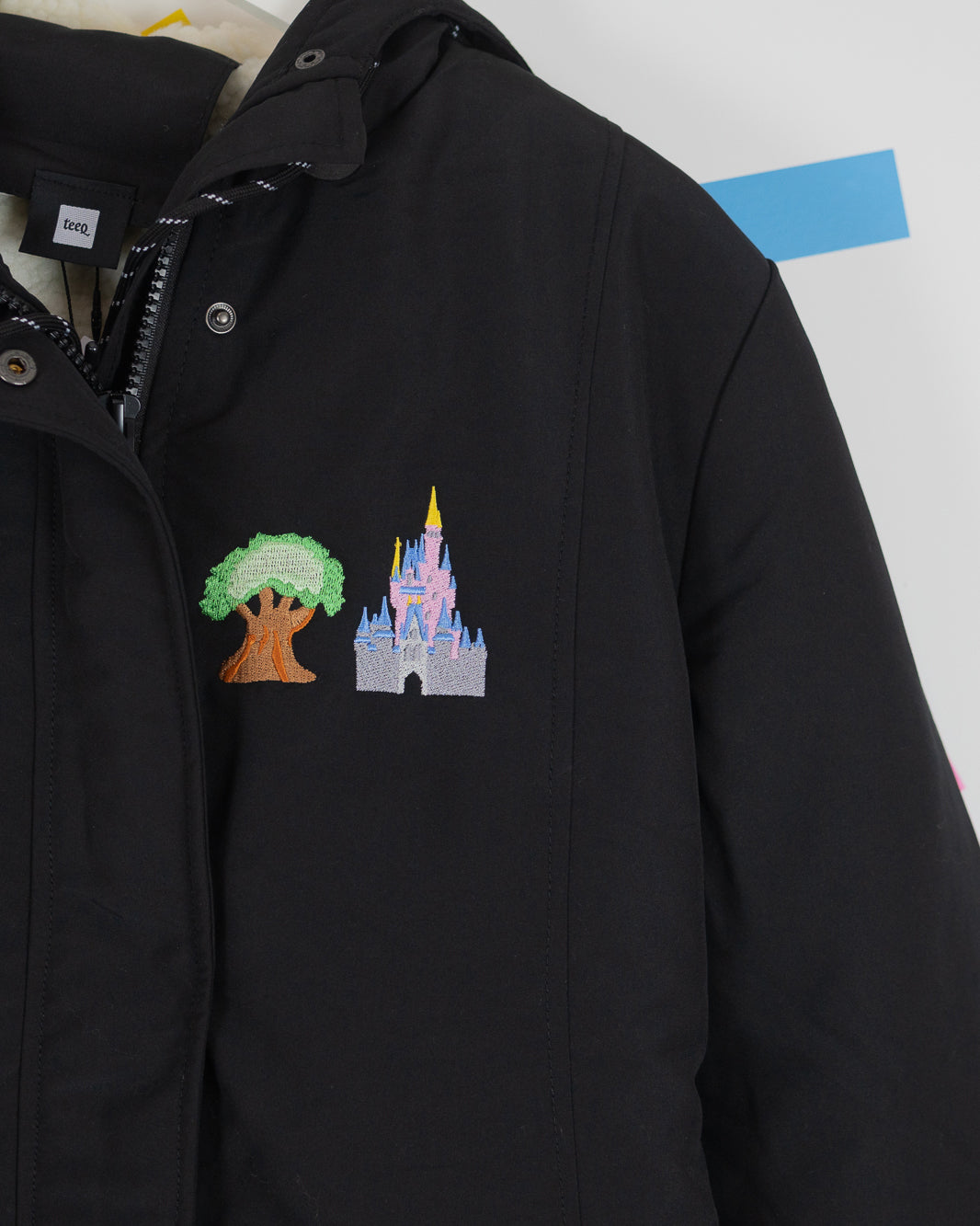 Walt Disney World Embroidered Coat - Black