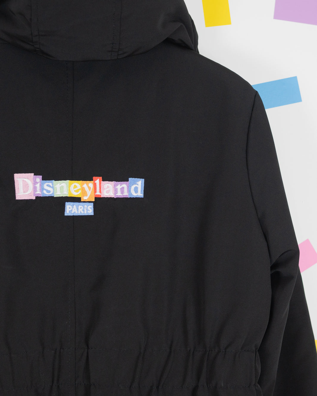 Disneyland Paris Embroidered Coat - Black