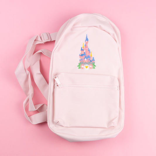 Sample - DLP Floral Pink Mini Backpack