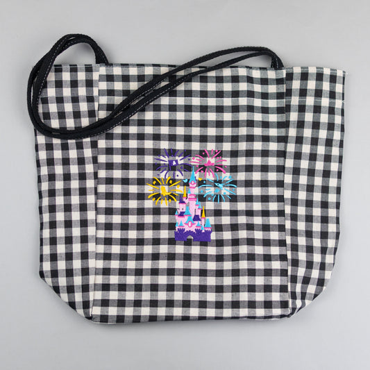 Sample - DLP Fireworks Black Gingham Tote Bag